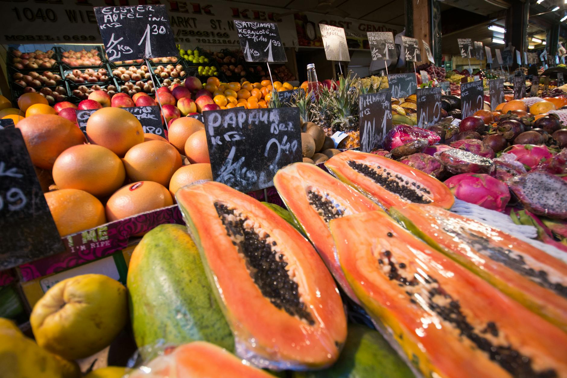 fruit stand